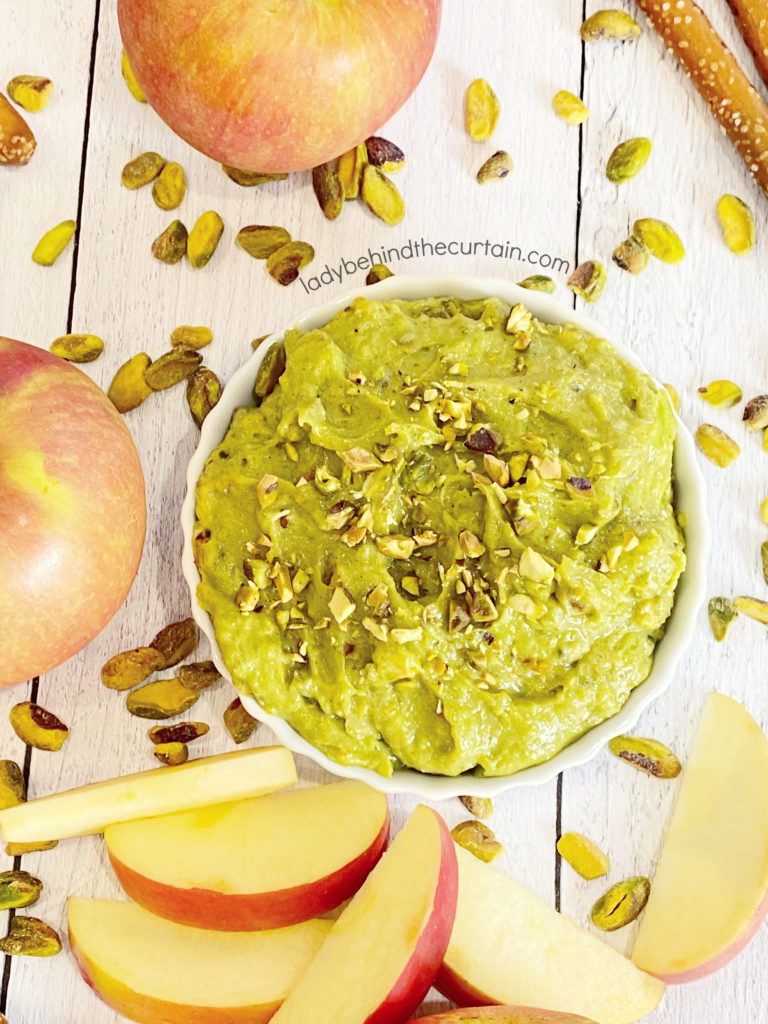 Homemade Sweet Pistachio Dip