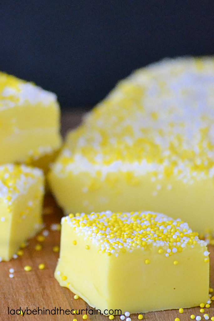 Microwave Lemon Fudge