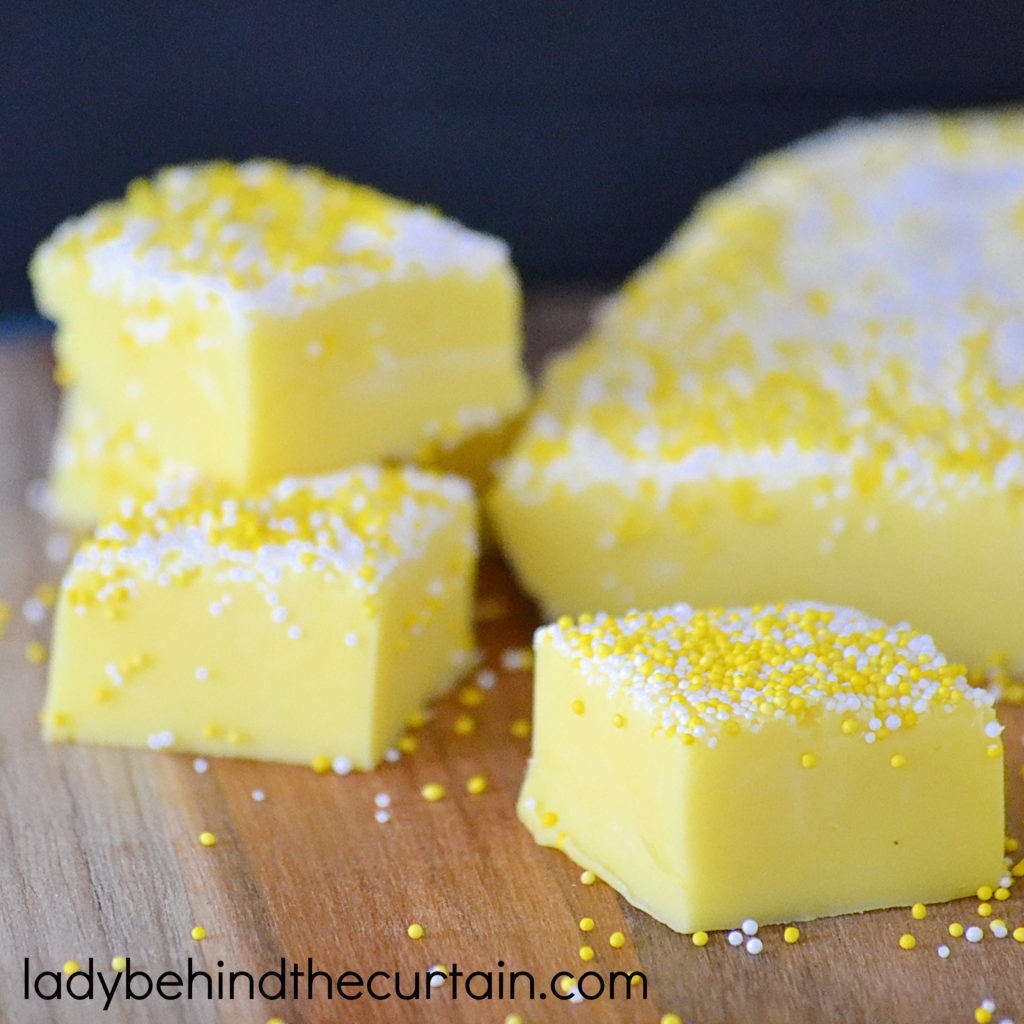 Microwave Lemon Fudge