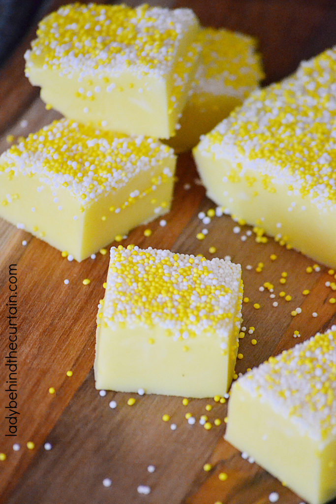 Microwave Lemon Fudge