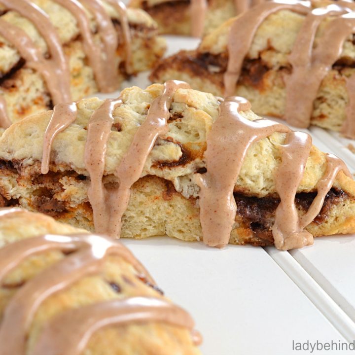 Triple Cinnamon Scones