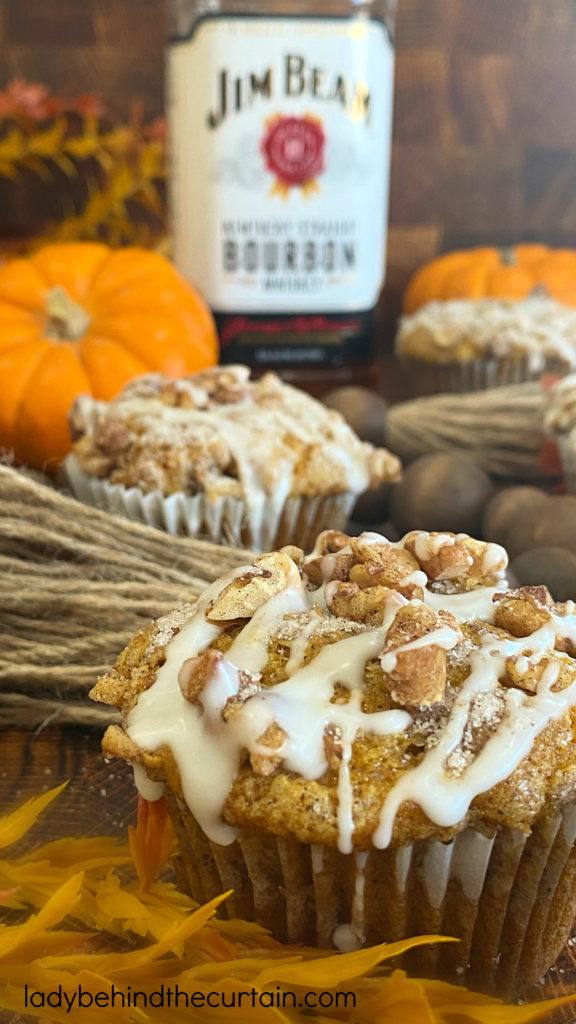 Bourbon Pumpkin Muffins