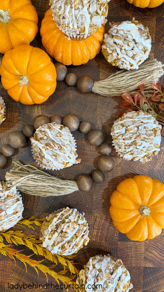 Bourbon Pumpkin Muffins