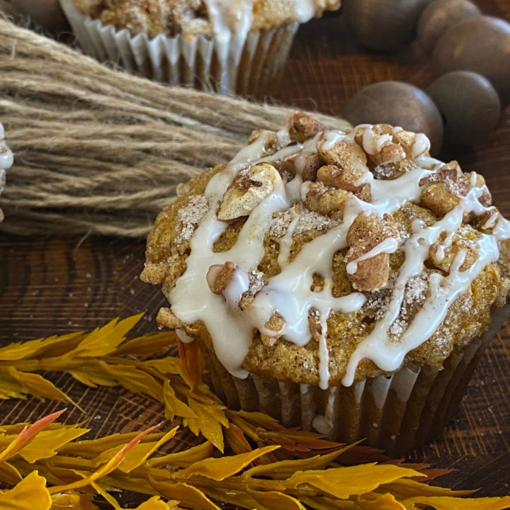 Bourbon Pumpkin Muffins