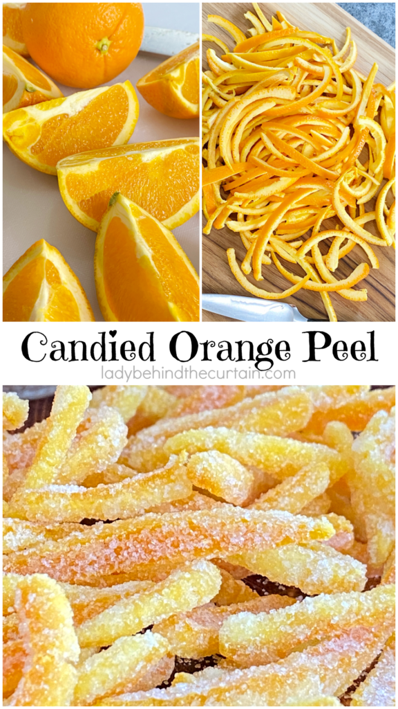 Candies Orange Peel