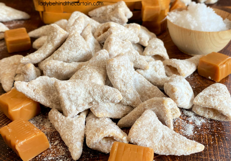 Salted Caramel Bugles Puppy Chow