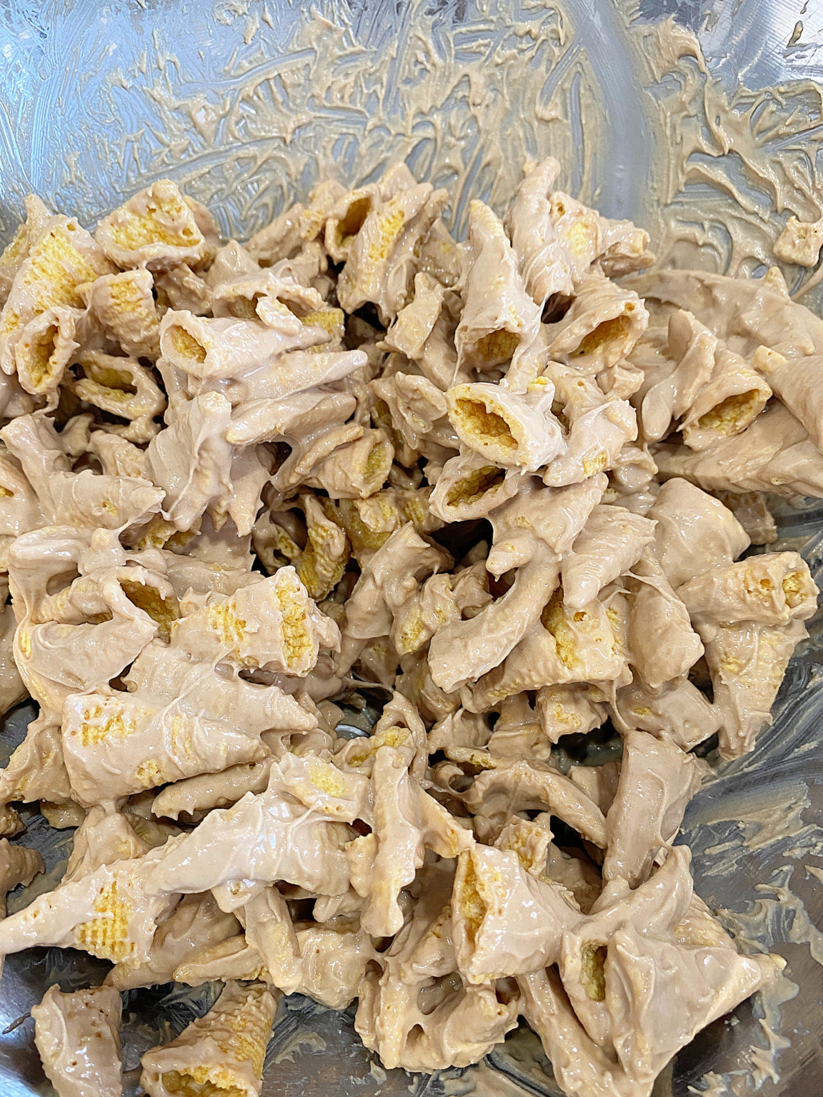 Salted Caramel Bugles Puppy Chow