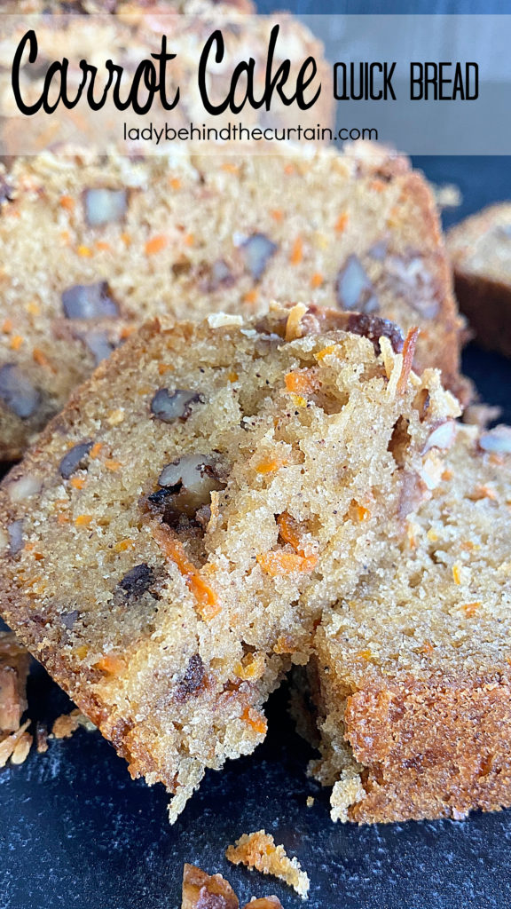 Carrot Cake Quick Bread