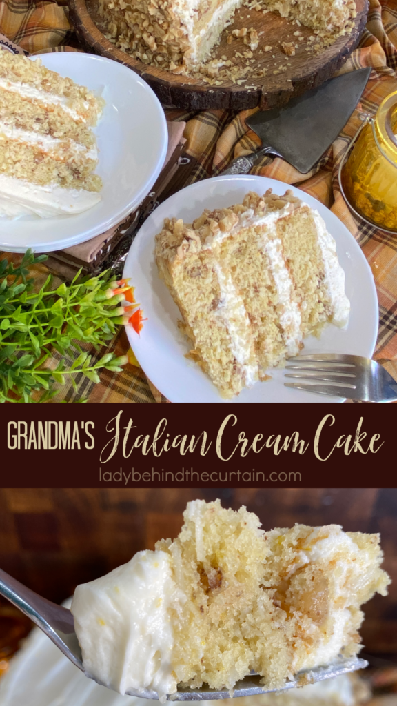 Grandma's Italian Cream Cake