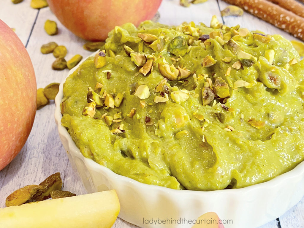 Homemade Sweet Pistachio Dip