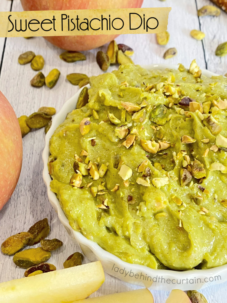 Homemade Sweet Pistachio Dip