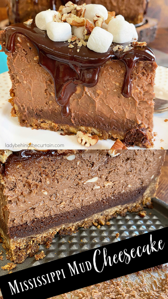 Mississippi Mud Cheesecake