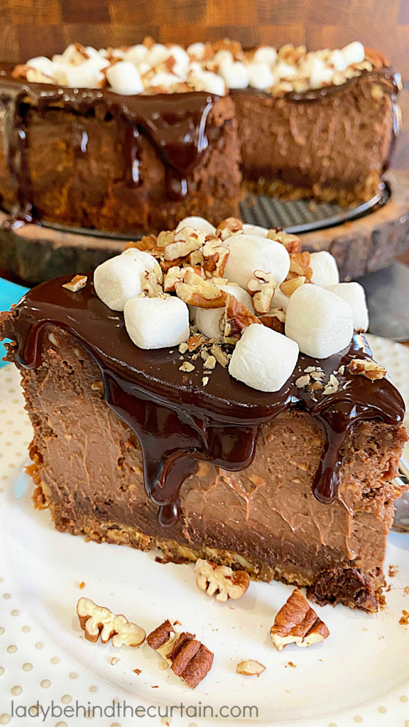 Mississippi Mud Cheesecake