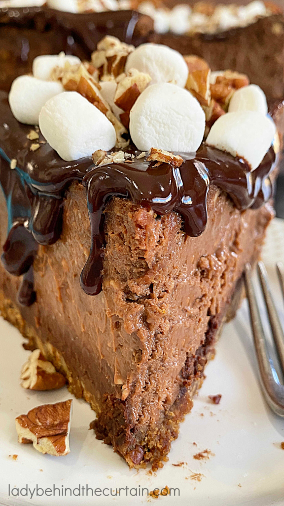 Mississippi Mud Cheesecake