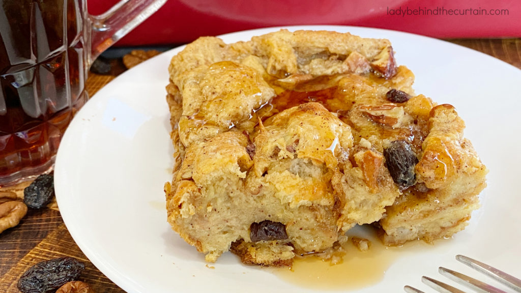 Bourbon Brioche Bread Pudding