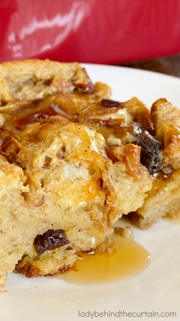 Bourbon Brioche Bread Pudding