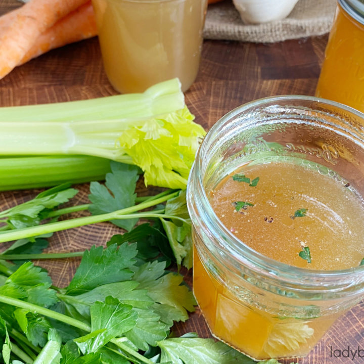 Homemade Instant Pot Beef Bone Broth