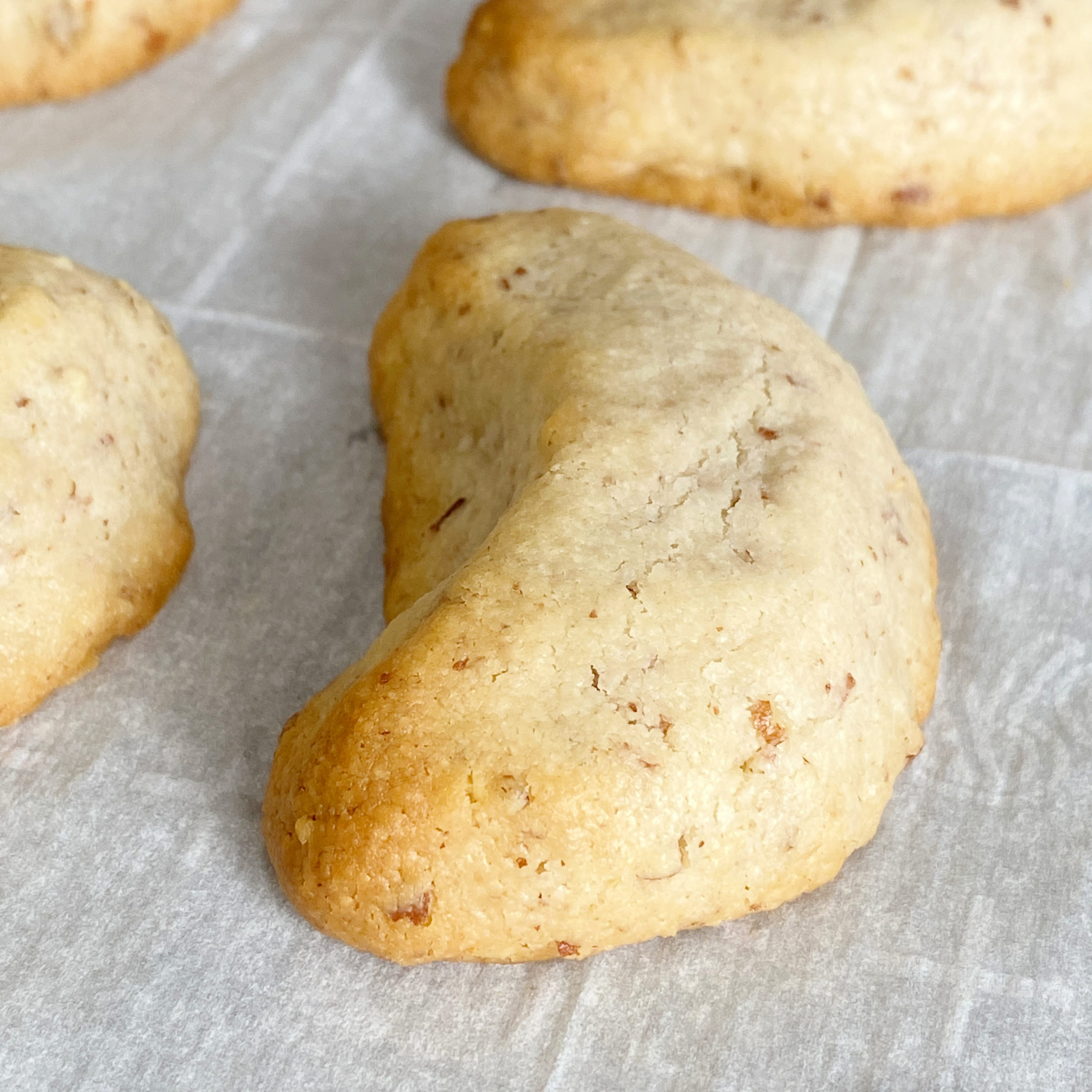 Pecan Crescent Cookies