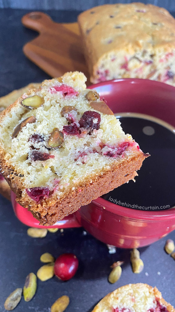 Pistachio Cranberry Quick Bread