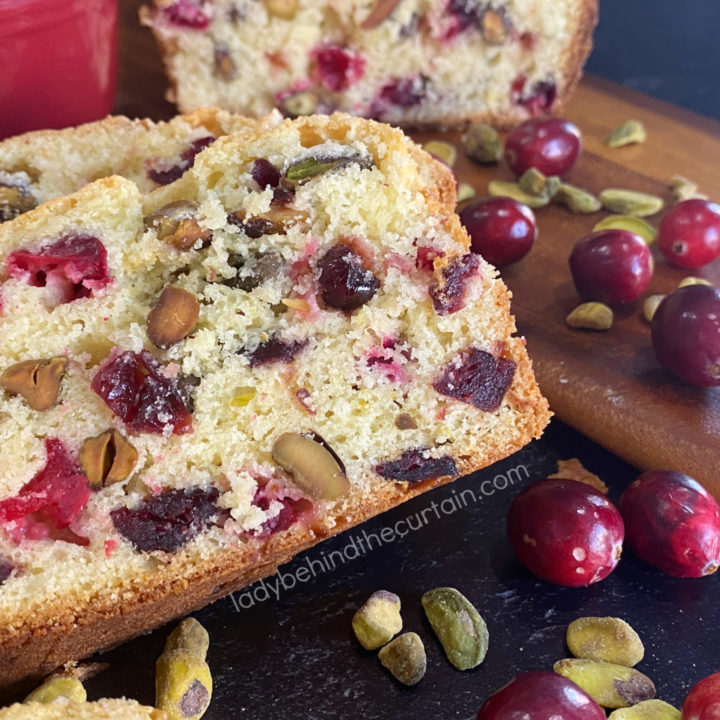 Pistachio Cranberry Quick Bread