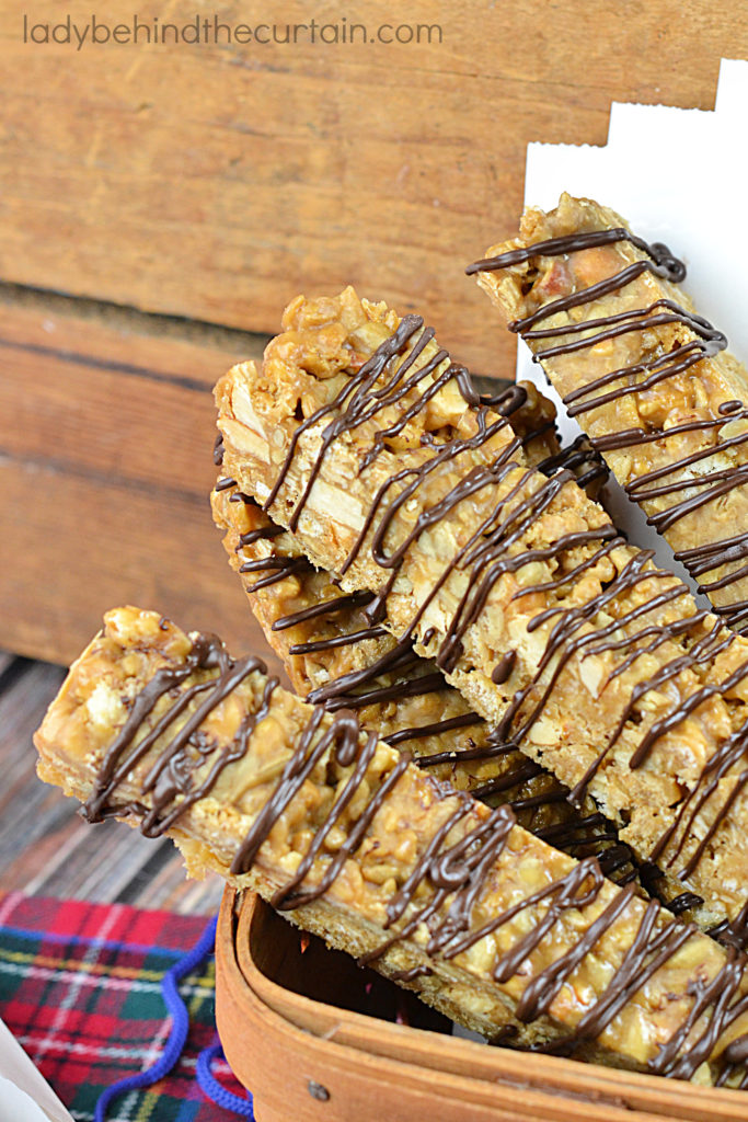 Chewy Peanut Butter Granola Bars