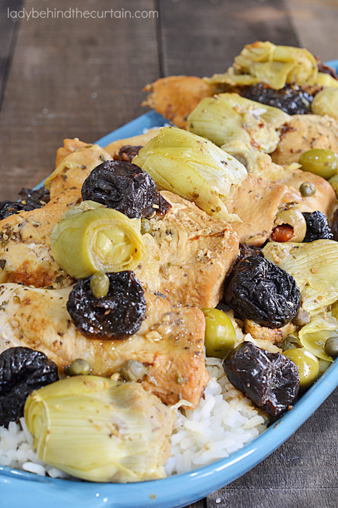 Instant Pot Mediterranean Chicken