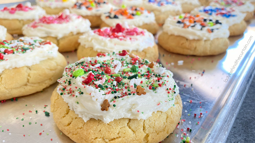 Large Thick Bakery Size Sugar Cookies