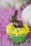Homemade Chocolate Easter Bunnies