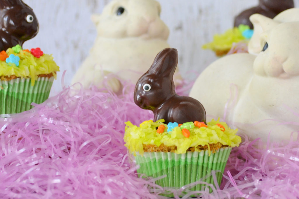 Homemade Chocolate Easter Bunnies