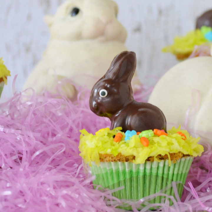 Homemade Chocolate Easter Bunnies