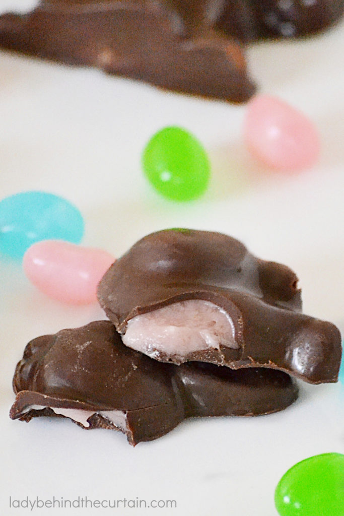 Homemade Chocolate Easter Bunnies