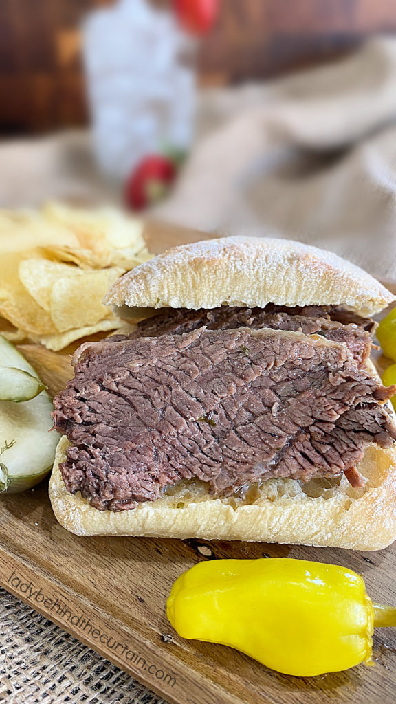 Slow Cooker Mississippi Pot Roast