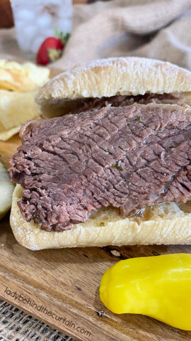 Slow Cooker Mississippi Pot Roast