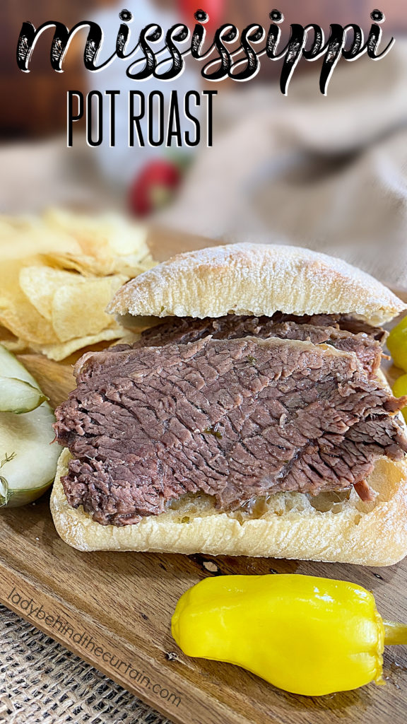 Slow Cooker Mississippi Pot Roast