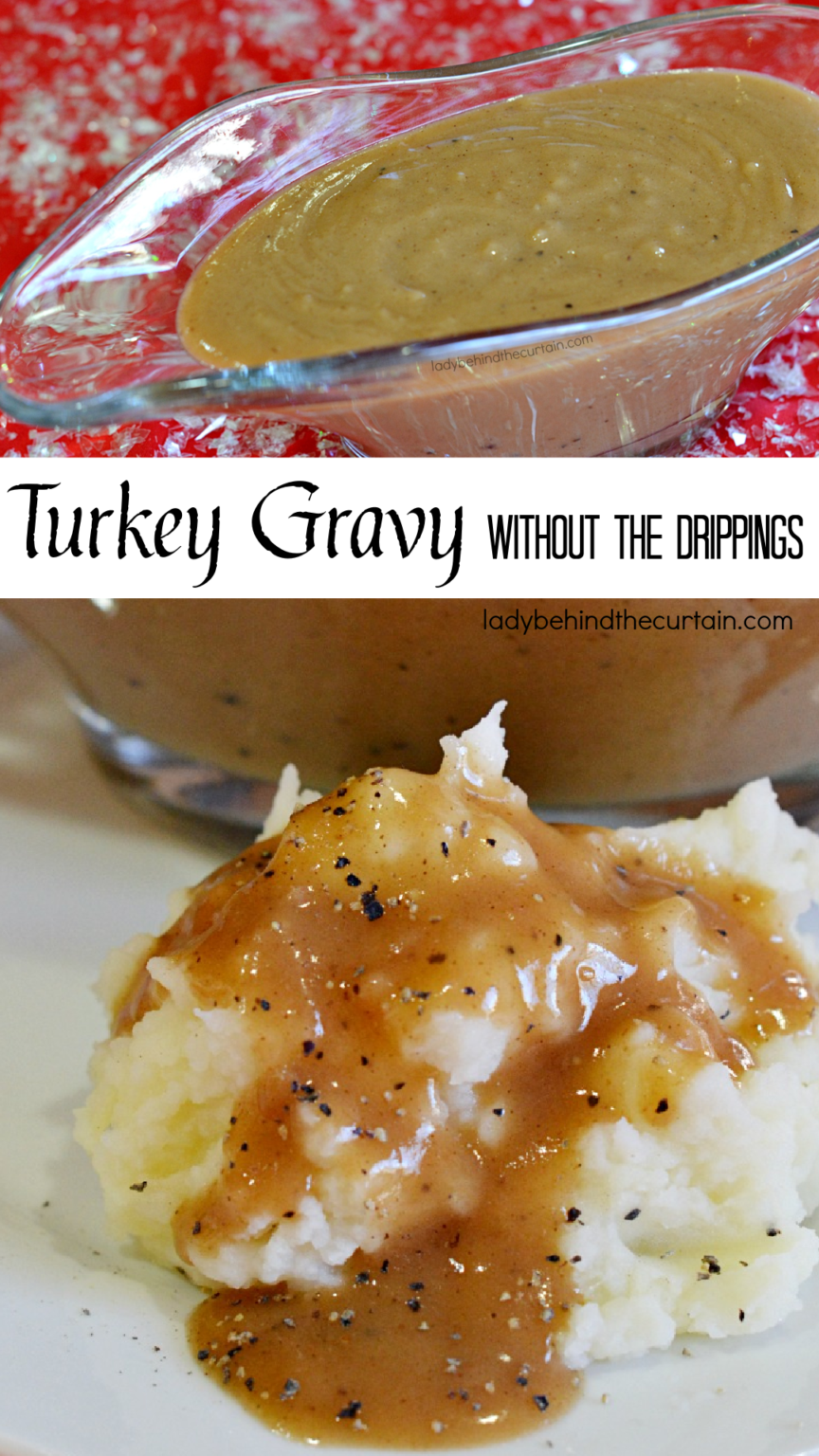 Turkey Gravy Without the Drippings