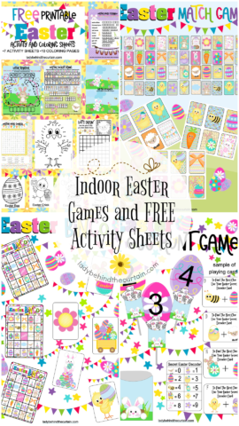 Easter Games and Free Activity Sheets