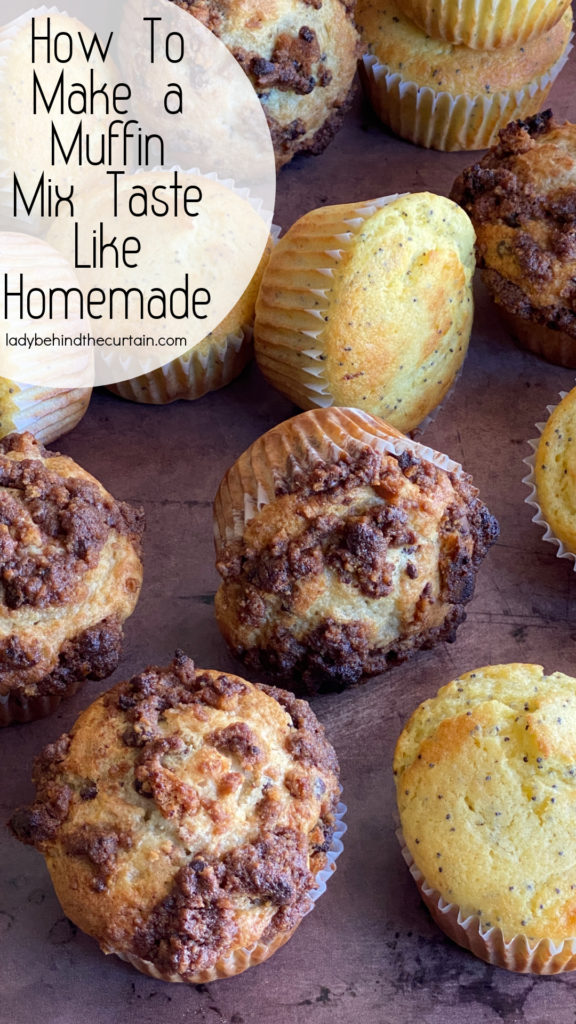 How to Make a Muffin Mix Taste Like Homemade