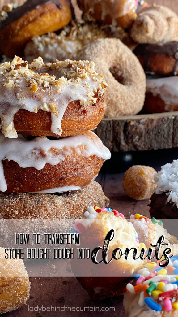 How to Transform Store Bought Dough into Donuts