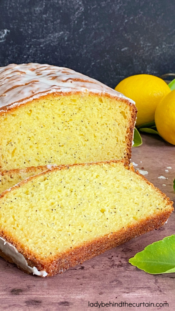 Lemon Poppy Seed Cake Mix Quick Bread