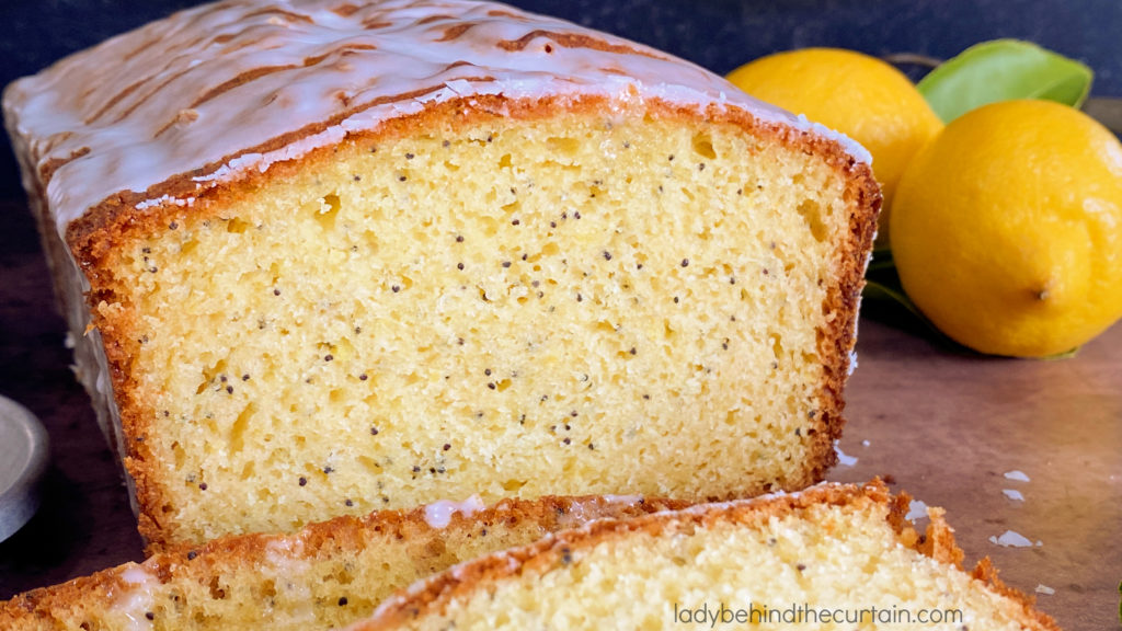 Lemon Poppy Seed Cake Mix Quick Bread