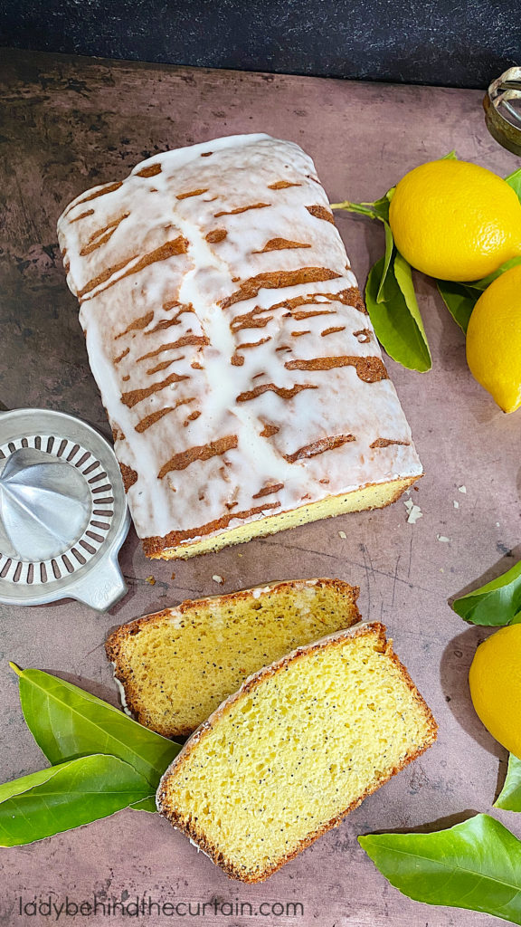 Lemon Poppy Seed Cake Mix Quick Bread