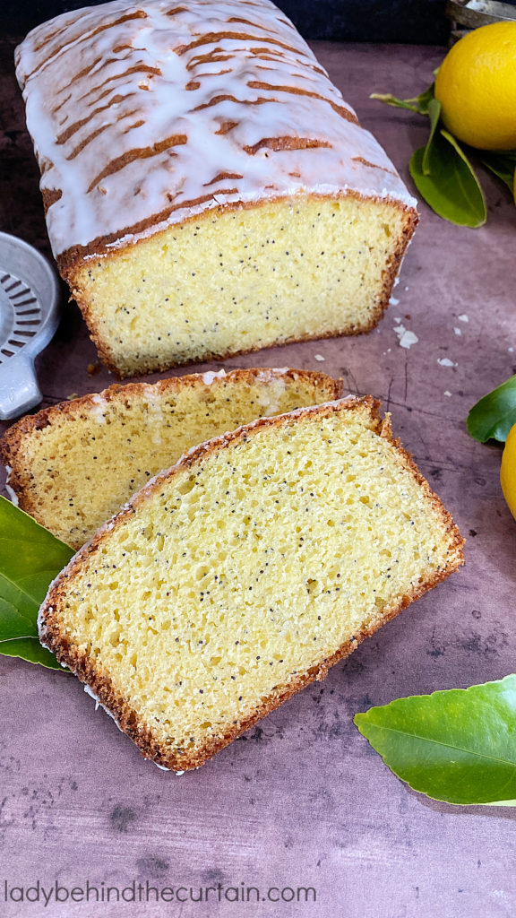 Lemon Poppy Seed Cake Mix Quick Bread