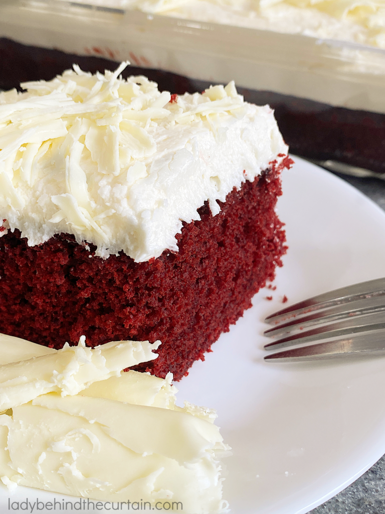 Red Velvet Sheet Cake