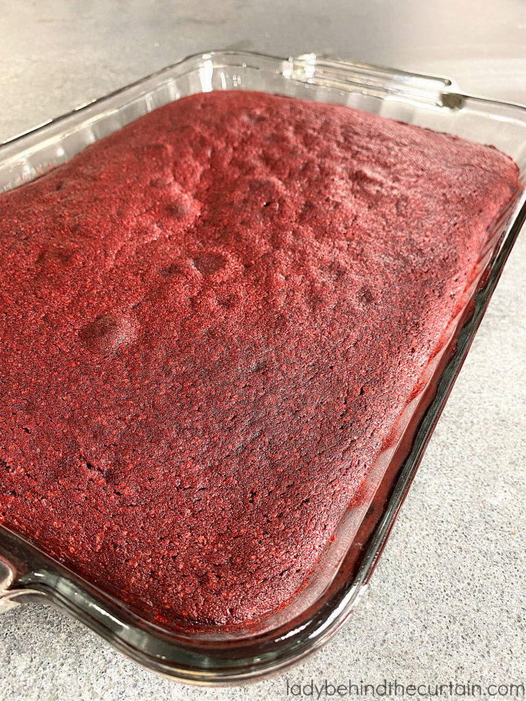 Red Velvet Sheet Cake