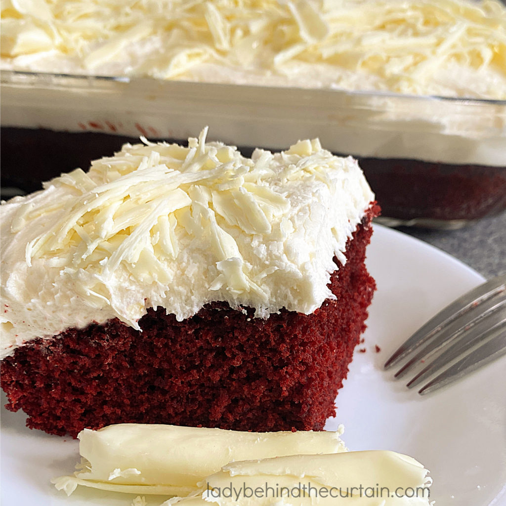 Red Velvet Sheet Cake