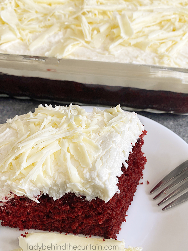 Red Velvet Sheet Cake