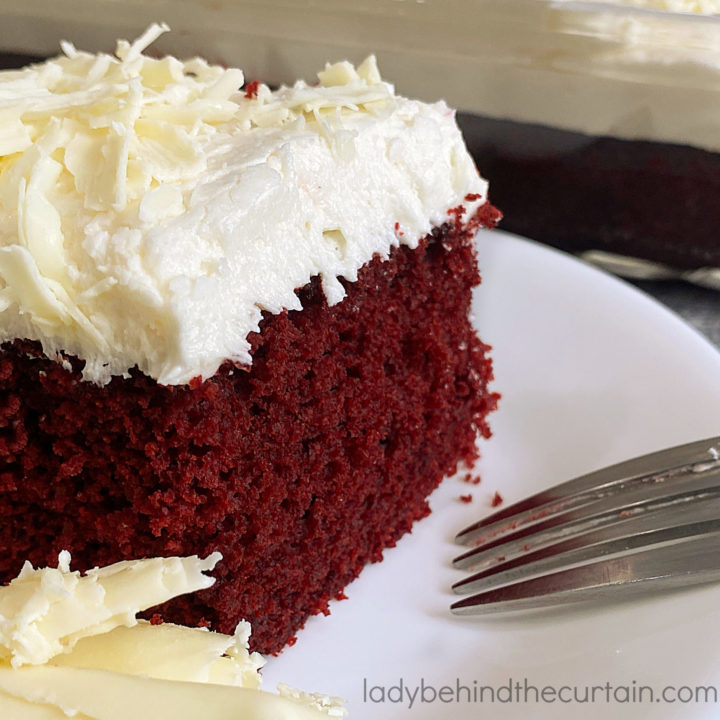 Red Velvet Sheet Cake