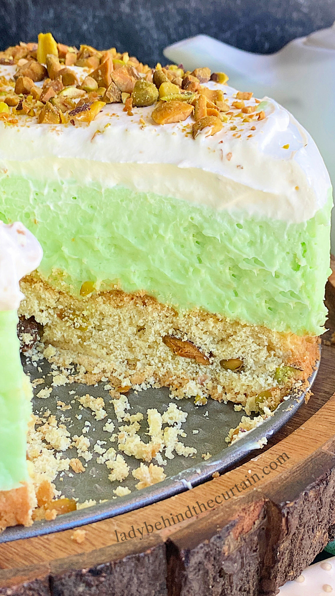 Pistachio Mousse Pie
