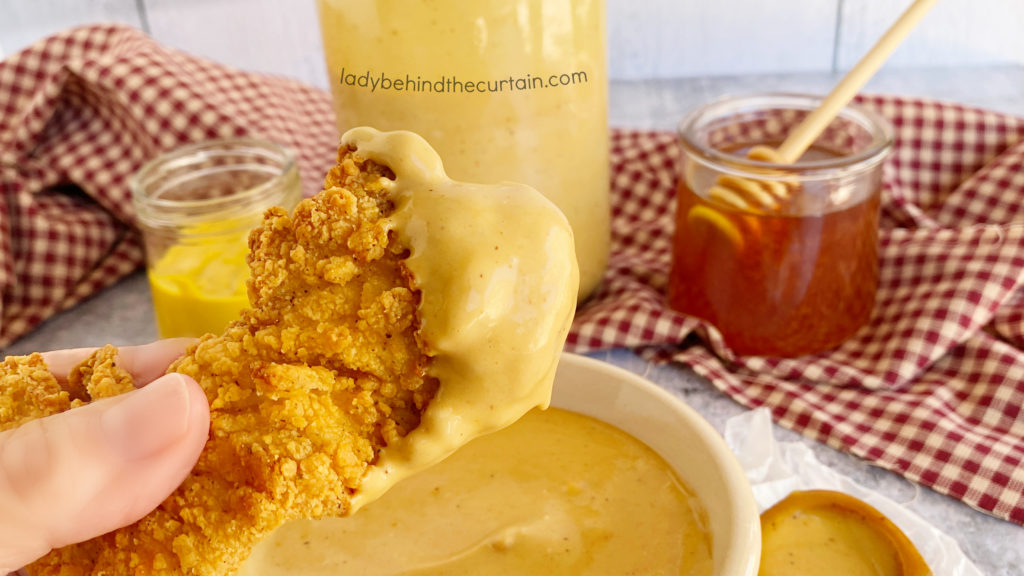 Barbecue Honey Mustard Dipping Sauce