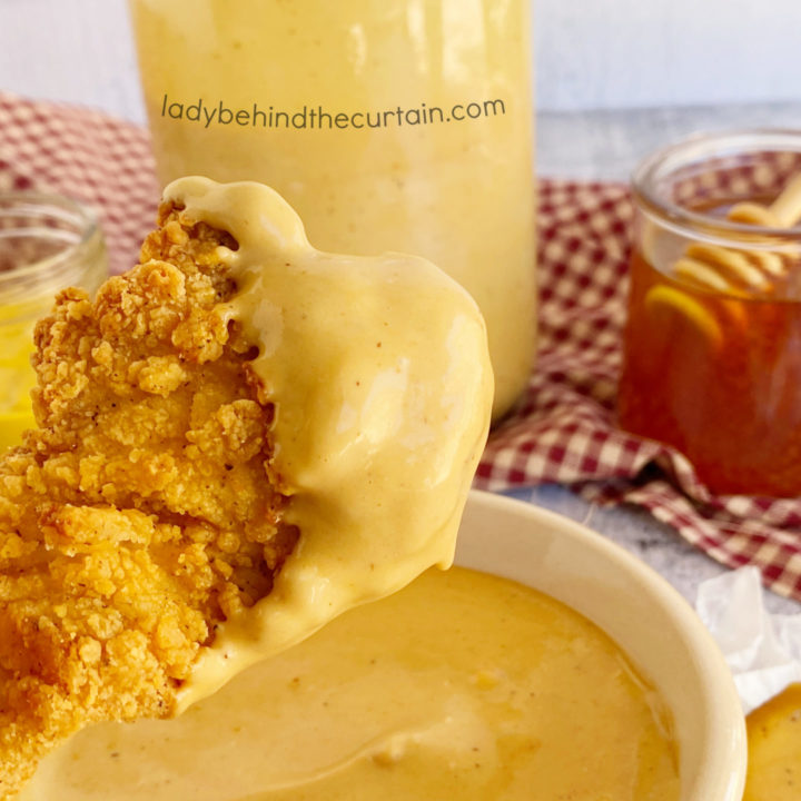 Barbecue Honey Mustard Dipping Sauce